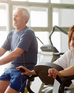 Older people exercising