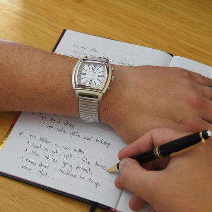 Square Talking Atomic Watch