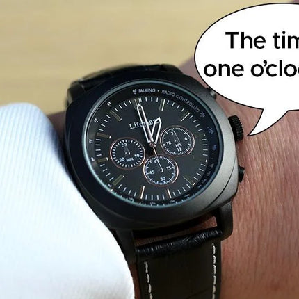 Chronograph Style Talking Atomic Watch