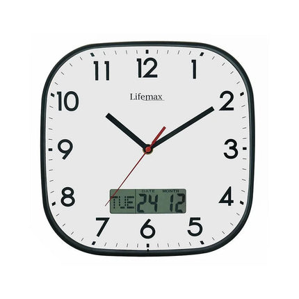 Day and Date Wall Clock - Standard Face