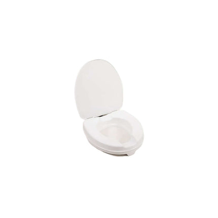 Atlantis Raised Toilet Seat with lid, lightweight and easy to install, suitable for all bathroom needs.