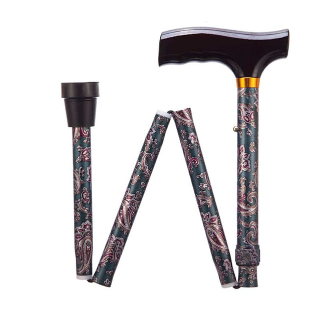 Folding Adjustable Walking Sticks - Premium  from Senior Living Aids - Just £23.95! Shop now at Senior Living Aids