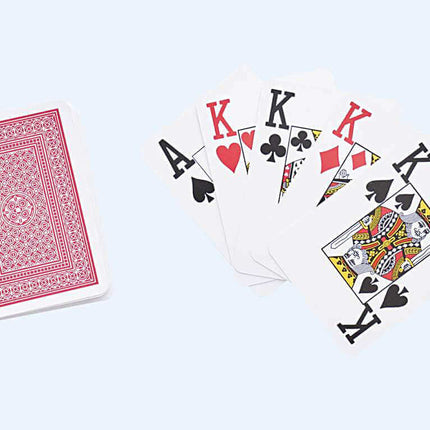 Lovision Playing Cards with extra-large characters for easy viewing, ideal for low vision users.