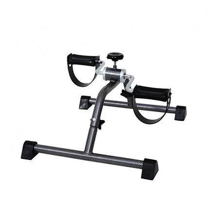 Compact pedal exerciser with a durable steel frame, designed for low-impact exercise at home.