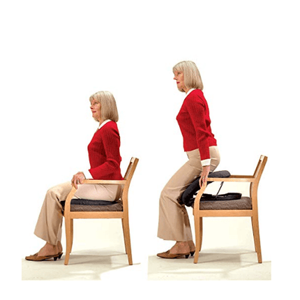 Uplift Seat Assist - Plus helping users elevate effortlessly from a chair with adjustable height settings.