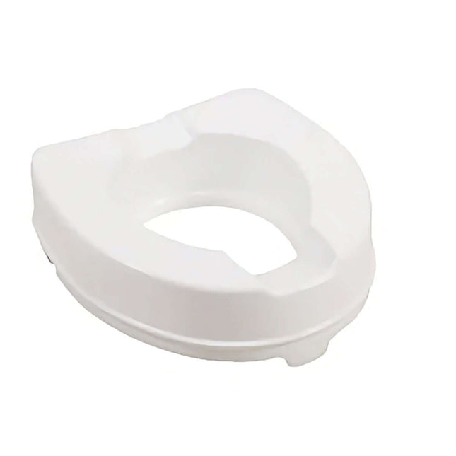 Atlantis Raised Toilet Seat, lightweight, easy installation, available in 3 heights, with or without lid, easy to clean.