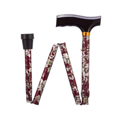 Folding Adjustable Walking Sticks - Premium  from Senior Living Aids - Just £23.95! Shop now at Senior Living Aids