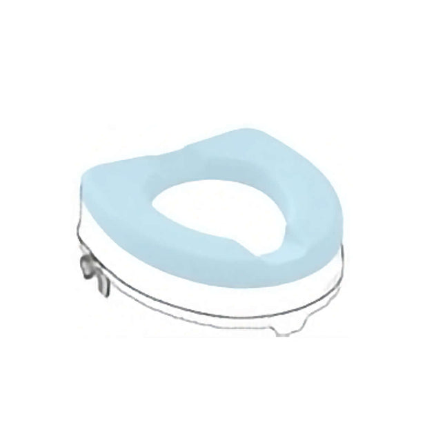 Atlantis Raised Toilet Seat - Soft Cushion - Premium  from Senior Living Aids - Just £31.95! Shop now at Senior Living Aids