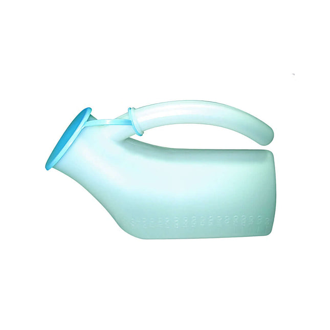 Male Urinal with Lid 2 - Premium  from Senior Living Aids - Just £9.95! Shop now at Senior Living Aids