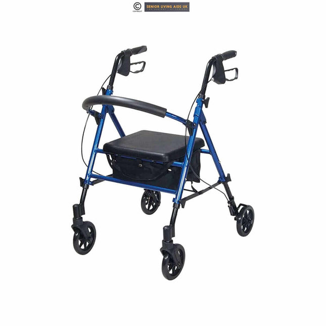 Compact Aluminium Rollator - Premium  from Senior Living Aids - Just £157.99! Shop now at Senior Living Aids