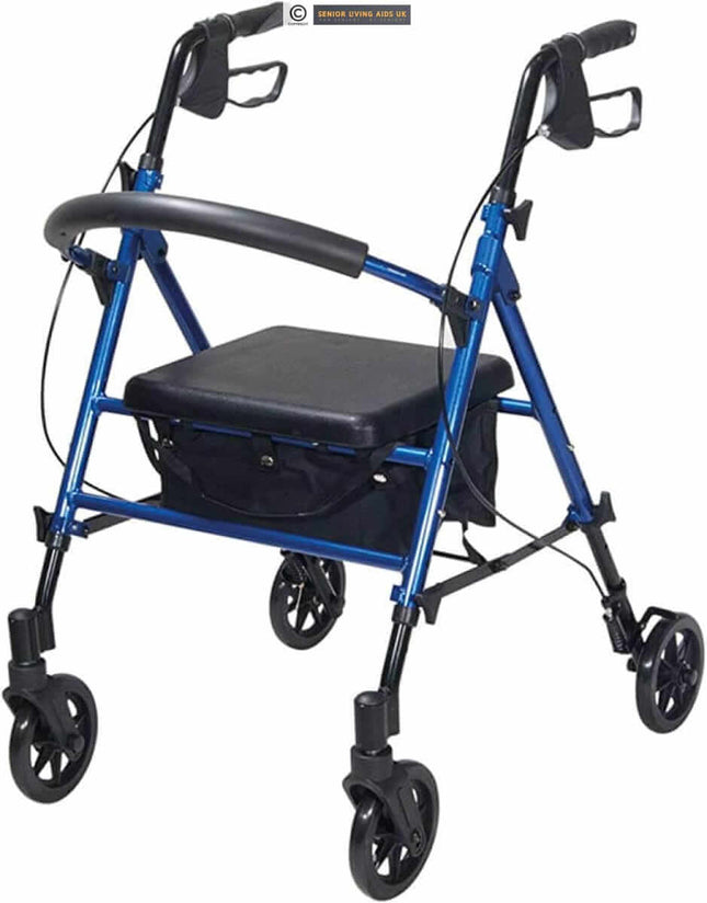 Compact Aluminium Rollator - Premium  from Senior Living Aids - Just £157.99! Shop now at Senior Living Aids