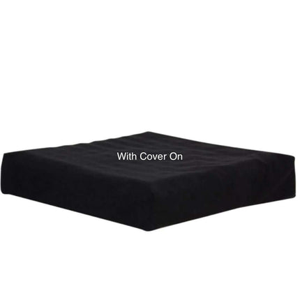 Harley Luxury Proform wheelchair cushion with cover, designed for comfort and support for users in Medium Risk category.