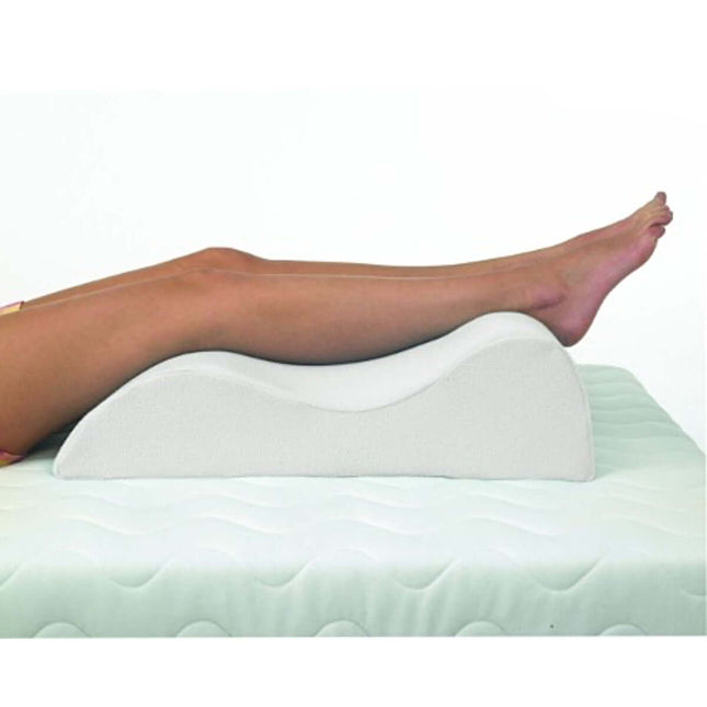 Harley Leg Raiser support pillow ergonomically designed for back and knee comfort, enhancing circulation and relieving pain.