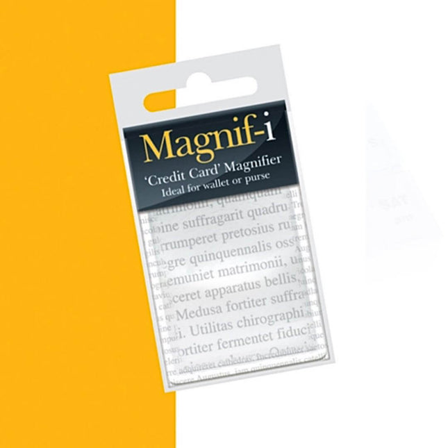 Credit Card Magnifier