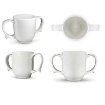 Dignity - 2 Handled Mug - Premium  from Senior Living Aids - Just £13! Shop now at Senior Living Aids
