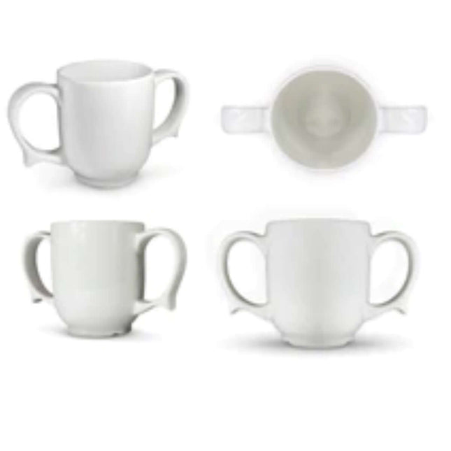 Dignity - 2 Handled Mug - Premium  from Senior Living Aids - Just £13! Shop now at Senior Living Aids