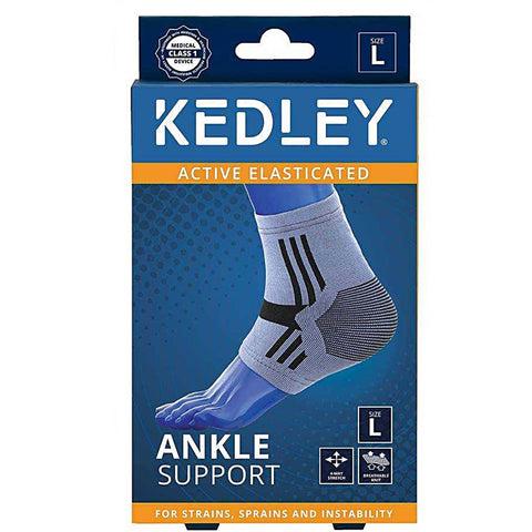 Kedley Active Elasticated Ankle  Support - Premium  from Senior Living Aids - Just £6.99! Shop now at Senior Living Aids