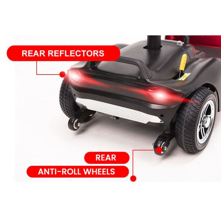 Pavement Legal Electric Mobility Scooter With Removable Battery