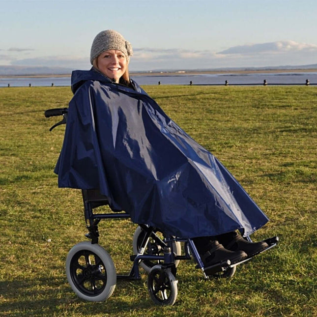 Splash Wheelchair Poncho (Unlined) - U - Premium  from Senior Living Aids - Just £42.79! Shop now at Senior Living Aids