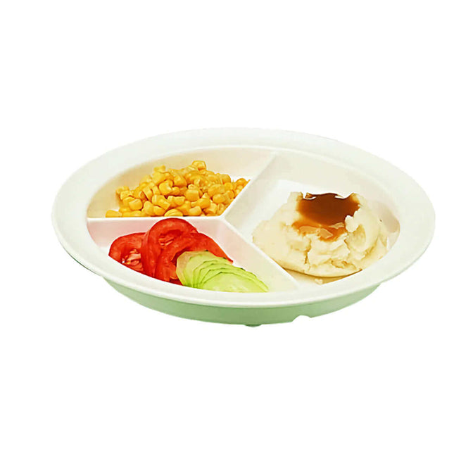 GripWare Partioned Scoop Dish - Premium  from Senior Living Aids - Just £16.95! Shop now at Senior Living Aids