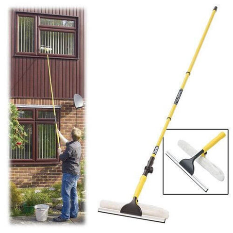  3.5m Telescopic WINDOW Cleaner - Yellow