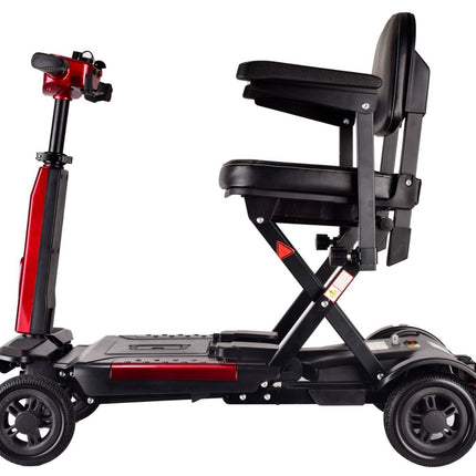 Lightweight Electric Automatically Folding Mobility Scooter With Removeable Battery