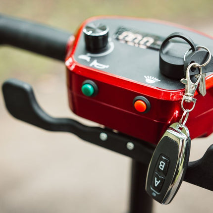 Lightweight Electric Automatically Folding Mobility Scooter With Removeable Battery