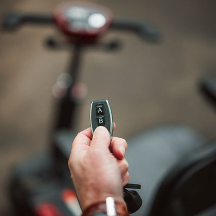 Lightweight Electric Automatically Folding Mobility Scooter With Removeable Battery