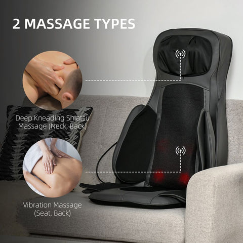 Shiatsu Back Massagers for Neck, Massage Chair with Deep Tissue Kneading - Premium  from Unbranded - Just £267.95! Shop now at Senior Living Aids
