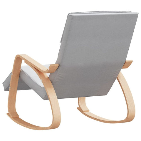Ultimate Comfort Rocking Chair - Light Grey, Solid Birch - Premium  from vidaXL - Just £165.95! Shop now at Senior Living Aids