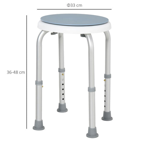 360 Degree Swivel Seat Shower Stool - Premium  from Unbranded - Just £30.95! Shop now at Senior Living Aids