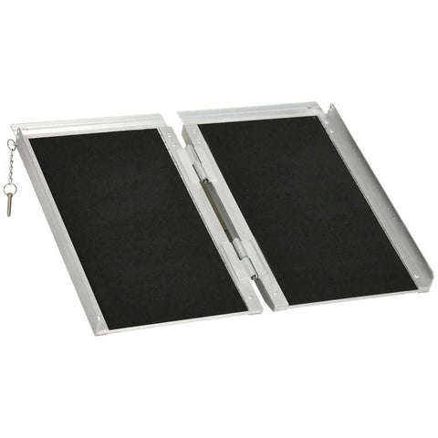 Portable Wheelchair Ramp , 72x61cm - Premium  from HOMCOM - Just £76.95! Shop now at Senior Living Aids