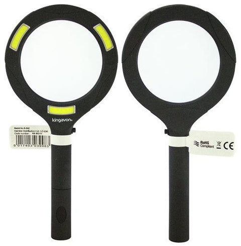 Magnifying Glass With Light - Premium  from Kingavon - Just £12.95! Shop now at Senior Living Aids