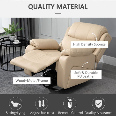 Massage Recliner Chair For Comfort & Well-being - Premium  from HOMCOM - Just £404.95! Shop now at Senior Living Aids