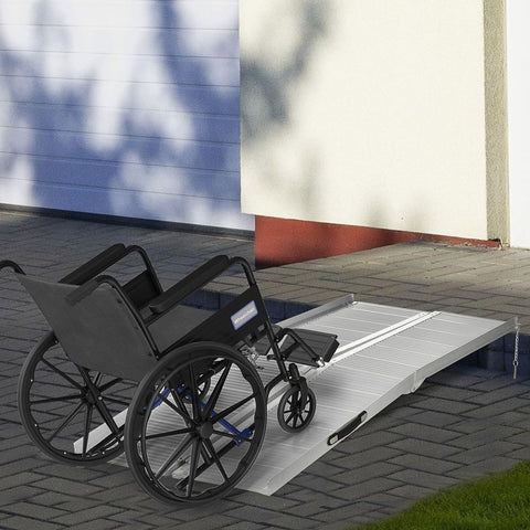 Folding Ramp for Seniors - Portable & Safe Access Solution - Premium  from HOMCOM - Just £166.95! Shop now at Senior Living Aids