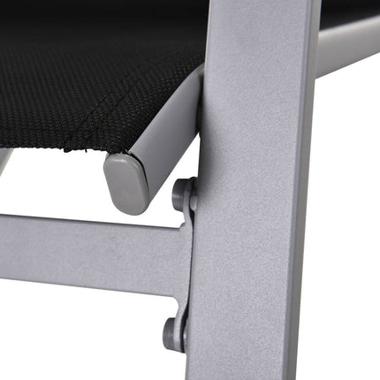 Rocking Chair-Black/Silver - Premium  from Outsunny - Just £88.95! Shop now at Senior Living Aids
