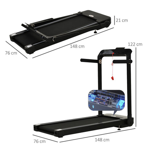 1.85HP Foldable Electric Treadmill - Premium  from Unbranded - Just £307.95! Shop now at Senior Living Aids