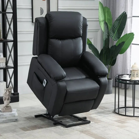 Power Lift Recliner Chair with Massage Vibration - Premium  from HOMCOM - Just £429.95! Shop now at Senior Living Aids
