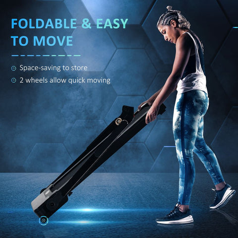 1.85HP Foldable Electric Treadmill - Premium  from Unbranded - Just £307.95! Shop now at Senior Living Aids