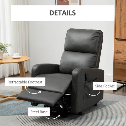 Grey Rise and Recline Chair - Premium  from Unbranded - Just £368.95! Shop now at Senior Living Aids