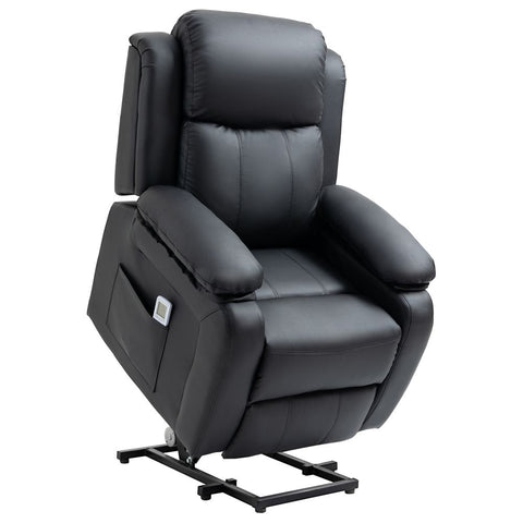 Power Lift Recliner Chair with Massage Vibration - Premium  from HOMCOM - Just £419.95! Shop now at Senior Living Aids