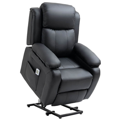 Power Lift Recliner Chair with Massage Vibration - Premium  from HOMCOM - Just £429.95! Shop now at Senior Living Aids