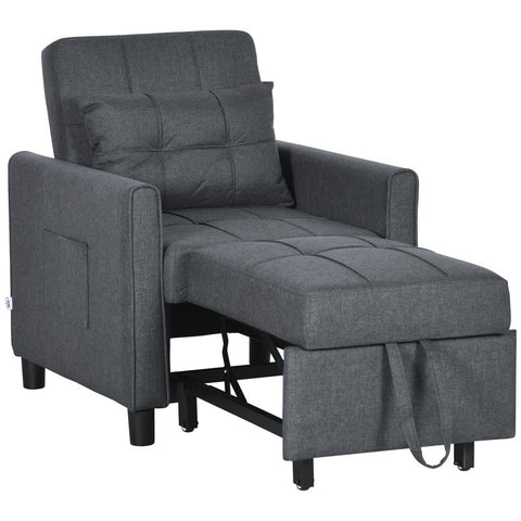 Pull Out Chair Bed - Premium  from HOMCOM - Just £269.95! Shop now at Senior Living Aids