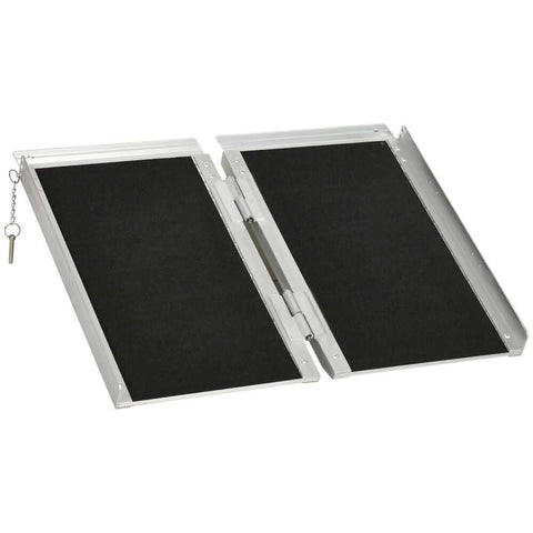 Portable Wheelchair Ramp , 72x61cm - Premium  from HOMCOM - Just £76.95! Shop now at Senior Living Aids