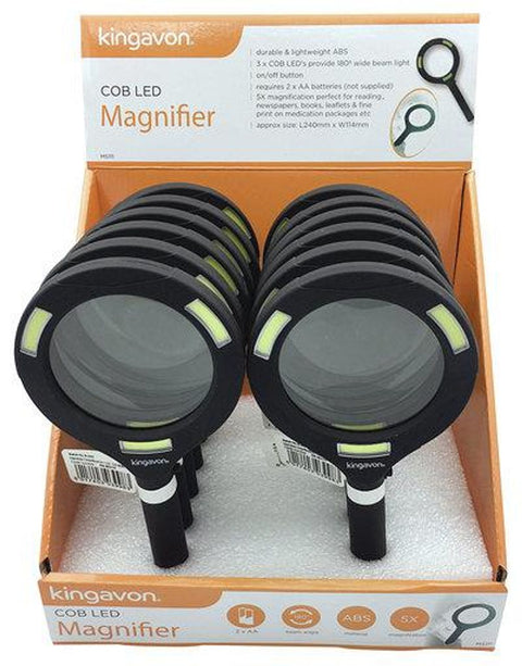 Magnifying Glass With Light - Premium  from Kingavon - Just £12.95! Shop now at Senior Living Aids